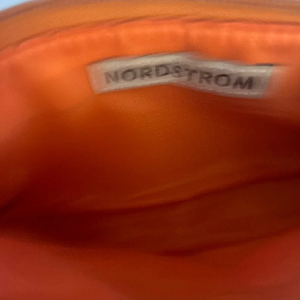 Orange Vintage Faux Leather Nordstrom Bag